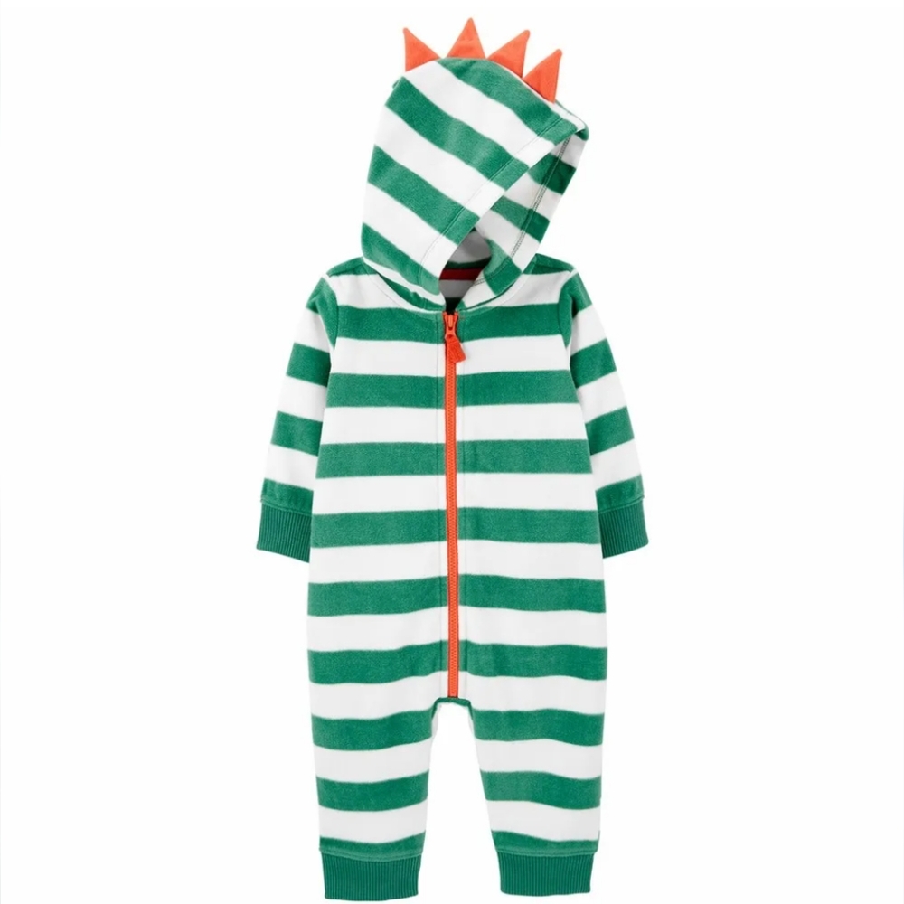 Carter's zip up jumpsuit size 12 months NEW